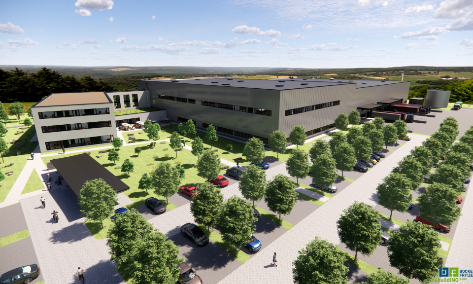 Avnet manufacturing site in Eschbach render