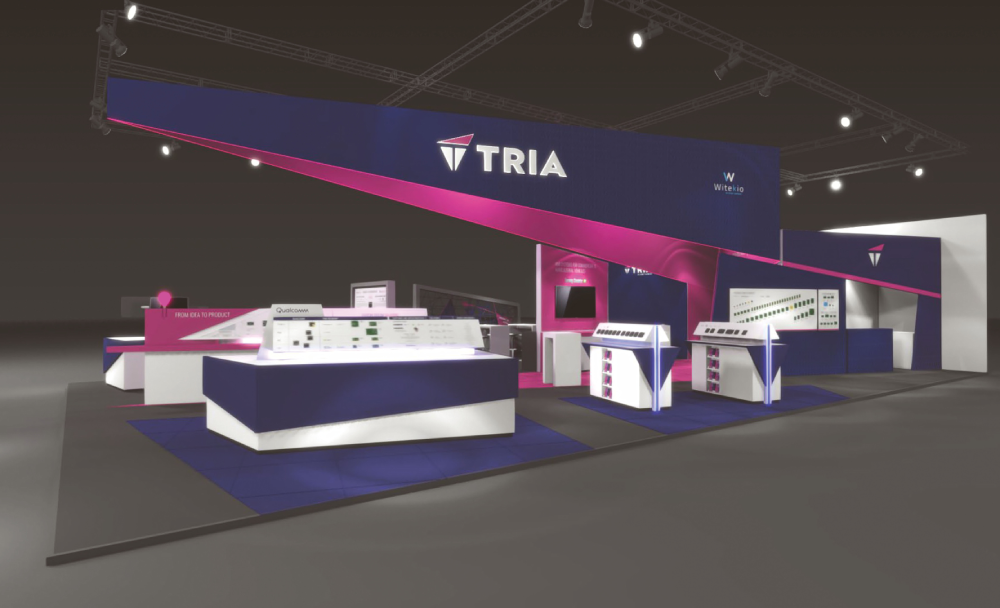 Tria booth Embedded World